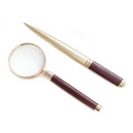 Letter Opener & Magnifier Set